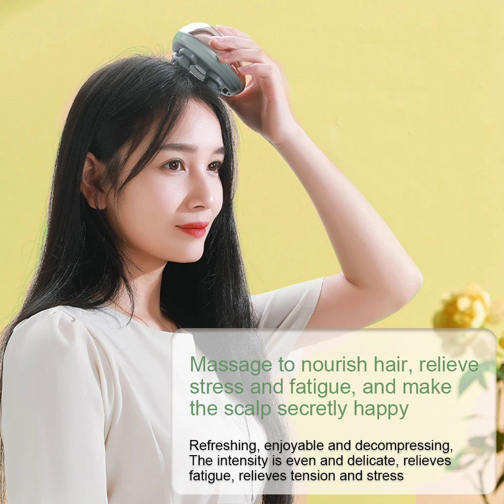 Rechargeable 3-Mode Scalp Massager Deep-Kneading Massage Brush product image 4