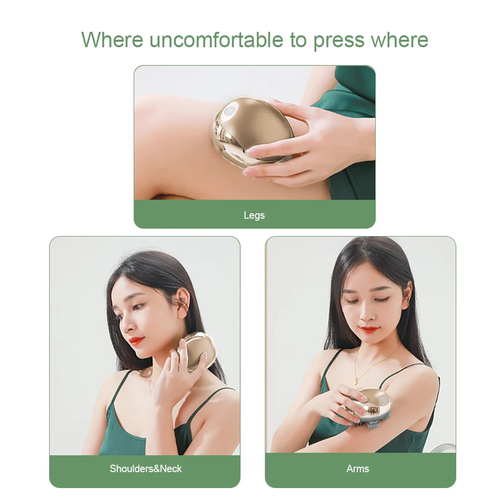 Rechargeable 3-Mode Scalp Massager Deep-Kneading Massage Brush product image 5