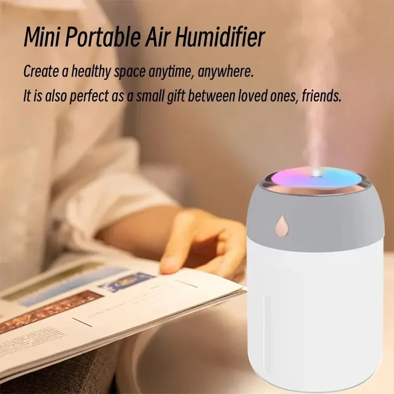 Portable USB cool mist humidifier