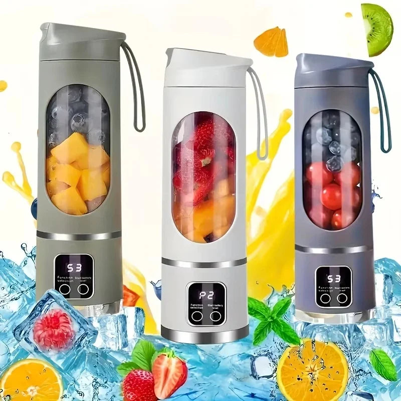 450ml portable USB rechargeable fruit juicer