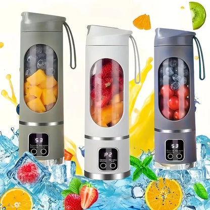 450ml portable USB rechargeable fruit juicer