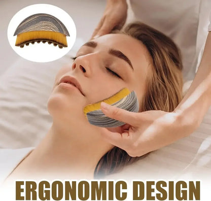 Lymphatic Face Massage Brush Jawline &amp; Facial Sculpting Tool product image 4