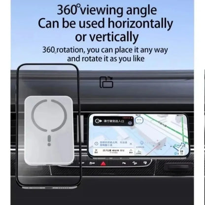 15W MagSafe Car Charger &amp; Magnetic Phone Mount product image 5