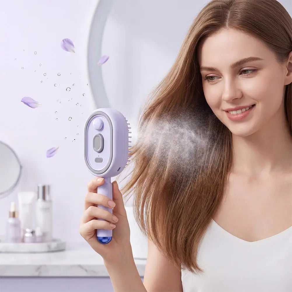 Portable electric scalp massage comb