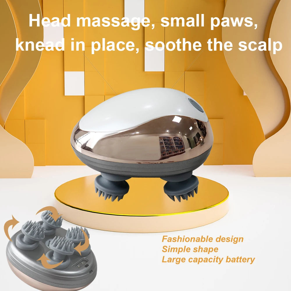 Rechargeable 3-Mode Scalp Massager Deep-Kneading Massage Brush product image 1