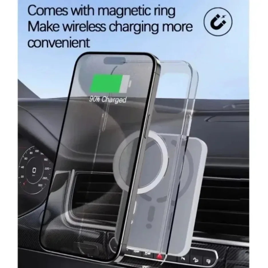 15W MagSafe Car Charger &amp; Magnetic Phone Mount product image 3