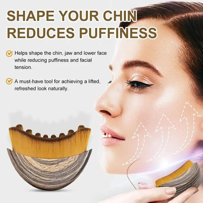 Lymphatic Face Massage Brush Jawline &amp; Facial Sculpting Tool product image 3
