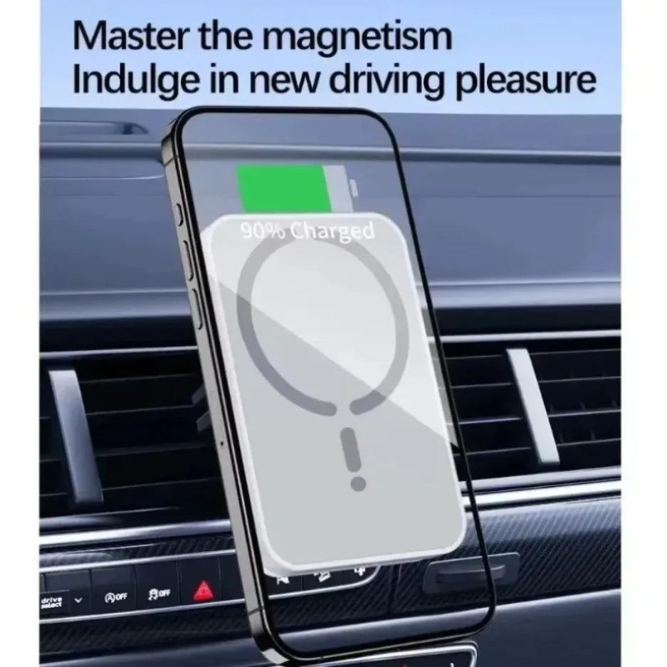 15W MagSafe Car Charger &amp; Magnetic Phone Mount product image 4
